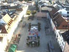 Archiv Foto Webcam Deggendorf mit Blick auf den oberen Stadtplatz