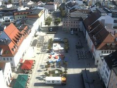 Archiv Foto Webcam Deggendorf mit Blick auf den oberen Stadtplatz