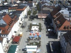 Archiv Foto Webcam Deggendorf mit Blick auf den oberen Stadtplatz