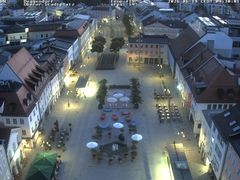 Archiv Foto Webcam Deggendorf mit Blick auf den oberen Stadtplatz