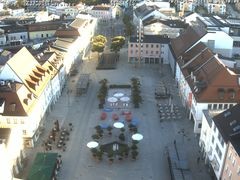 Archiv Foto Webcam Deggendorf mit Blick auf den oberen Stadtplatz