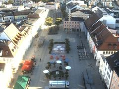 Archiv Foto Webcam Deggendorf mit Blick auf den oberen Stadtplatz