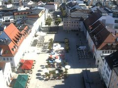 Archiv Foto Webcam Deggendorf mit Blick auf den oberen Stadtplatz