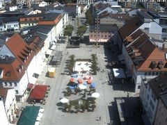 Archiv Foto Webcam Deggendorf mit Blick auf den oberen Stadtplatz