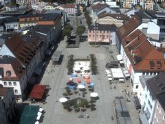Archiv Foto Webcam Deggendorf mit Blick auf den oberen Stadtplatz