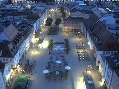 Archiv Foto Webcam Deggendorf mit Blick auf den oberen Stadtplatz