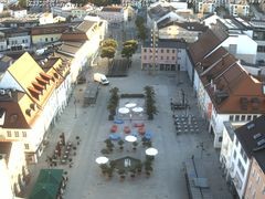 Archiv Foto Webcam Deggendorf mit Blick auf den oberen Stadtplatz