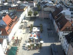 Archiv Foto Webcam Deggendorf mit Blick auf den oberen Stadtplatz
