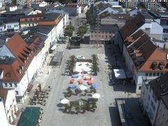 Archiv Foto Webcam Deggendorf mit Blick auf den oberen Stadtplatz