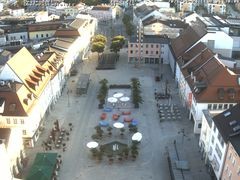 Archiv Foto Webcam Deggendorf mit Blick auf den oberen Stadtplatz