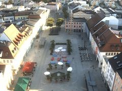 Archiv Foto Webcam Deggendorf mit Blick auf den oberen Stadtplatz