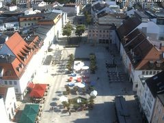 Archiv Foto Webcam Deggendorf mit Blick auf den oberen Stadtplatz