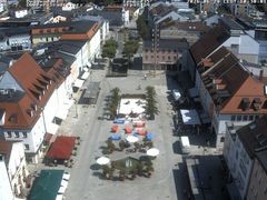 Archiv Foto Webcam Deggendorf mit Blick auf den oberen Stadtplatz