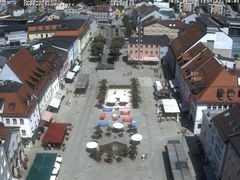 Archiv Foto Webcam Deggendorf mit Blick auf den oberen Stadtplatz
