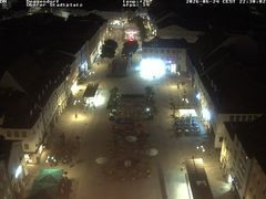 Archiv Foto Webcam Deggendorf mit Blick auf den oberen Stadtplatz