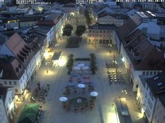 Archiv Foto Webcam Deggendorf mit Blick auf den oberen Stadtplatz