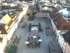 Archiv Foto Webcam Deggendorf mit Blick auf den oberen Stadtplatz