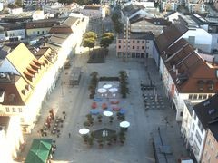 Archiv Foto Webcam Deggendorf mit Blick auf den oberen Stadtplatz
