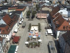 Archiv Foto Webcam Deggendorf mit Blick auf den oberen Stadtplatz