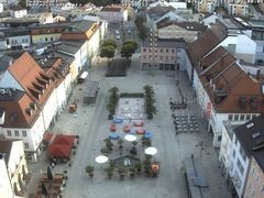 Archiv Foto Webcam Deggendorf mit Blick auf den oberen Stadtplatz