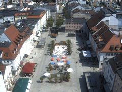 Archiv Foto Webcam Deggendorf mit Blick auf den oberen Stadtplatz