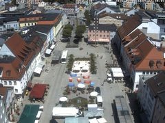 Archiv Foto Webcam Deggendorf mit Blick auf den oberen Stadtplatz