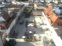 Archiv Foto Webcam Deggendorf mit Blick auf den oberen Stadtplatz