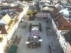 Archiv Foto Webcam Deggendorf mit Blick auf den oberen Stadtplatz