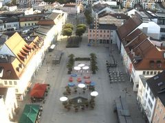 Archiv Foto Webcam Deggendorf mit Blick auf den oberen Stadtplatz