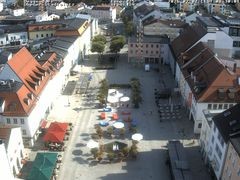 Archiv Foto Webcam Deggendorf mit Blick auf den oberen Stadtplatz