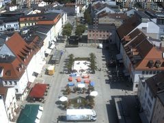 Archiv Foto Webcam Deggendorf mit Blick auf den oberen Stadtplatz