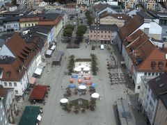 Archiv Foto Webcam Deggendorf mit Blick auf den oberen Stadtplatz