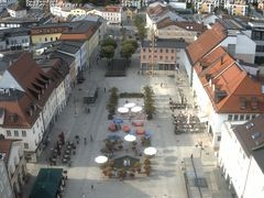 Archiv Foto Webcam Deggendorf mit Blick auf den oberen Stadtplatz