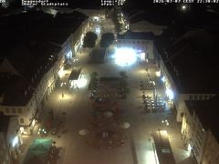 Archiv Foto Webcam Deggendorf mit Blick auf den oberen Stadtplatz