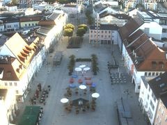 Archiv Foto Webcam Deggendorf mit Blick auf den oberen Stadtplatz