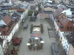 Archiv Foto Webcam Deggendorf mit Blick auf den oberen Stadtplatz