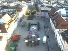 Archiv Foto Webcam Deggendorf mit Blick auf den oberen Stadtplatz