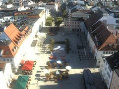 Archiv Foto Webcam Deggendorf mit Blick auf den oberen Stadtplatz