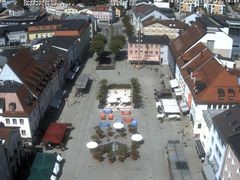 Archiv Foto Webcam Deggendorf mit Blick auf den oberen Stadtplatz