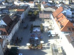 Archiv Foto Webcam Deggendorf mit Blick auf den oberen Stadtplatz