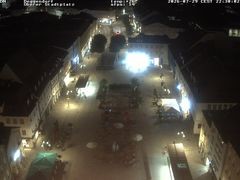 Archiv Foto Webcam Deggendorf mit Blick auf den oberen Stadtplatz