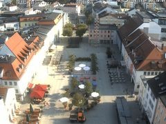 Archiv Foto Webcam Deggendorf mit Blick auf den oberen Stadtplatz