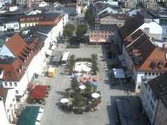 Archiv Foto Webcam Deggendorf mit Blick auf den oberen Stadtplatz