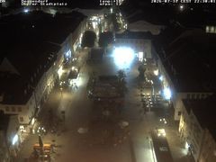 Archiv Foto Webcam Deggendorf mit Blick auf den oberen Stadtplatz