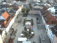 Archiv Foto Webcam Deggendorf mit Blick auf den oberen Stadtplatz