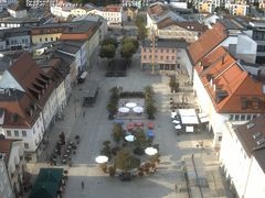 Archiv Foto Webcam Deggendorf mit Blick auf den oberen Stadtplatz