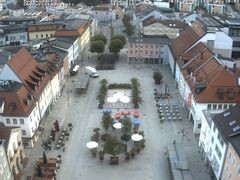 Archiv Foto Webcam Deggendorf mit Blick auf den oberen Stadtplatz