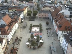 Archiv Foto Webcam Deggendorf mit Blick auf den oberen Stadtplatz
