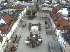 Archiv Foto Webcam Deggendorf mit Blick auf den oberen Stadtplatz