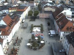 Archiv Foto Webcam Deggendorf mit Blick auf den oberen Stadtplatz